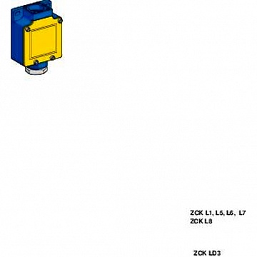 Корпус концевого выключателя, 2 НЗ, С КАБЕЛ. вводОМ ZCKL7 Schneider Electric