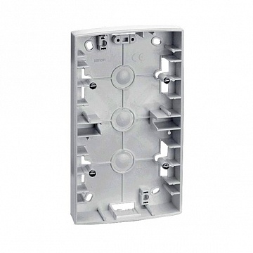 S82 коробка для накладного монтажа 2-ная, 89х158х37 мм² сл.кость SM82761-31 Simon
