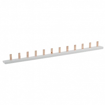 Шина соединительная типа PIN для 1-ф нагр. 63А 12 мод. pin-01-63-12 EKF