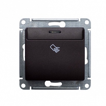 Карточный выключатель GLOSSA, шоколад GSL000869 Schneider Electric