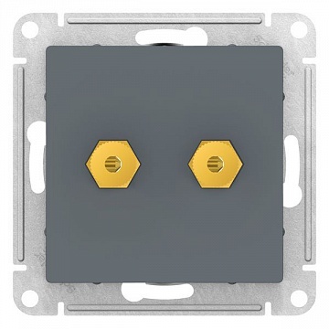 Аудио-розетка ATLASDESIGN, грифель ATN000787 Schneider Electric