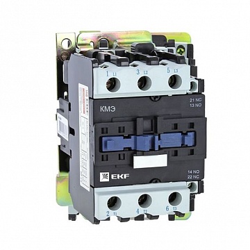 Контактор КМЭ 3P 65А 400/400В AC 30кВт ctr-s-65-400-basic EKF