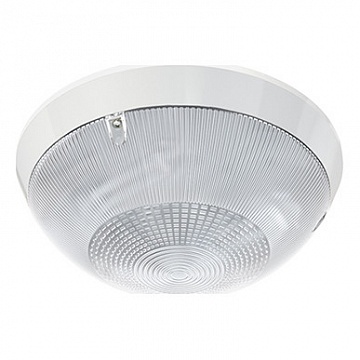 TLK218 CL, накладной светильник (IP54), Ø281 мм² рассеиватель прозрачный рифленый, ЭмПРА G24D-2/G24q-2 82530 Technolux