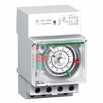 Реле времени электро механическое IH 24ЧАСА 2КАНАЛА 15337 Schneider Electric