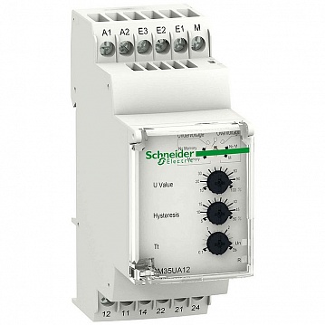 Реле контроля повыш/пониж напряжения 0,05-5В RM35UA11MW Schneider Electric