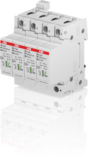 Ограничитель перенапряжения УЗИП OVR T2 4L 80-275s P TS QS 2CTB815708R1100ABB