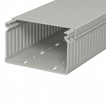 Распределительный кабельный канал LK4 60x100x2000 мм (ПВХ,серый) Тип: LK4 60100 (упак. 16 м) 6178037 OBO Bettermann