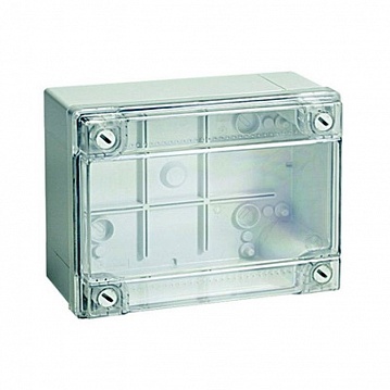 коробка ответвит. с гладкими стенками, прозрачная, IP56, 380х300х120мм² (упак. 1шт) 54420 DKC