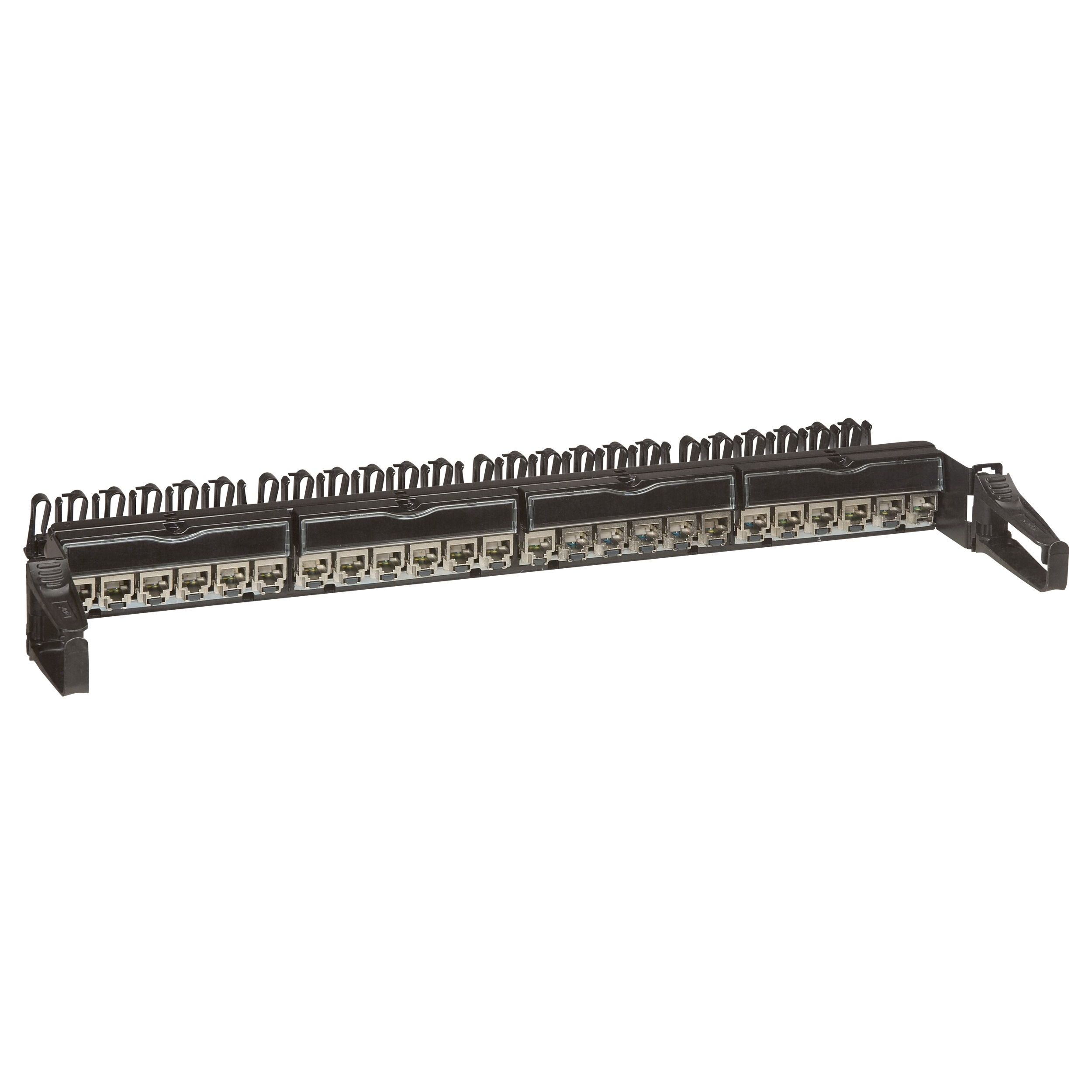 Патч-панель UTP 24 RJ45 Cat. 6a С Орг 033585 Legrand