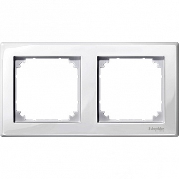 Рамка 2 поста MERTEN M-SMART, полярно-белый MTN478219 Schneider Electric