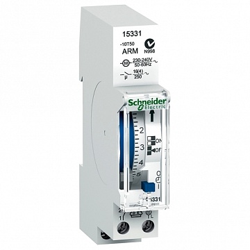 Реле времени электро механическое IH 18MM 7ДНЕЙ 1КАНАЛ 15331 Schneider Electric