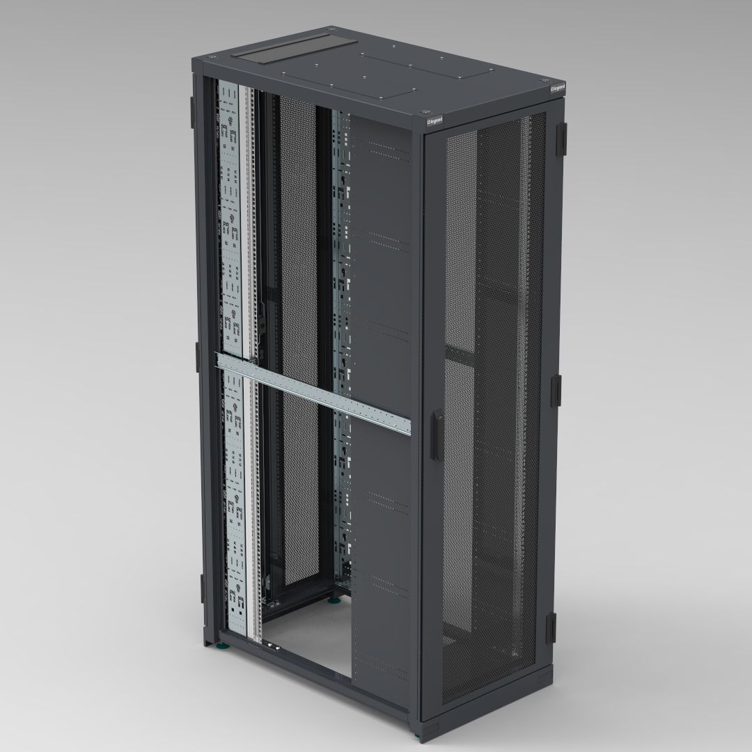 Шкаф серверный 19" - 46U - 800x1100 мм - с оптимизацией воздушных потоков 446022 Legrand