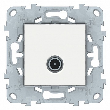 Розетка TV UNICA NEW, оконечная, белый NU546418 Schneider Electric