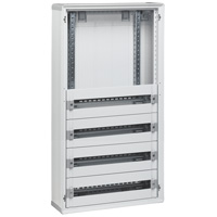 Распределительный шкаф с пластиковым корпусом XL³ 160 - для мод. оборудования с дополнительным пространством - 4 рейки 020096 Legrand