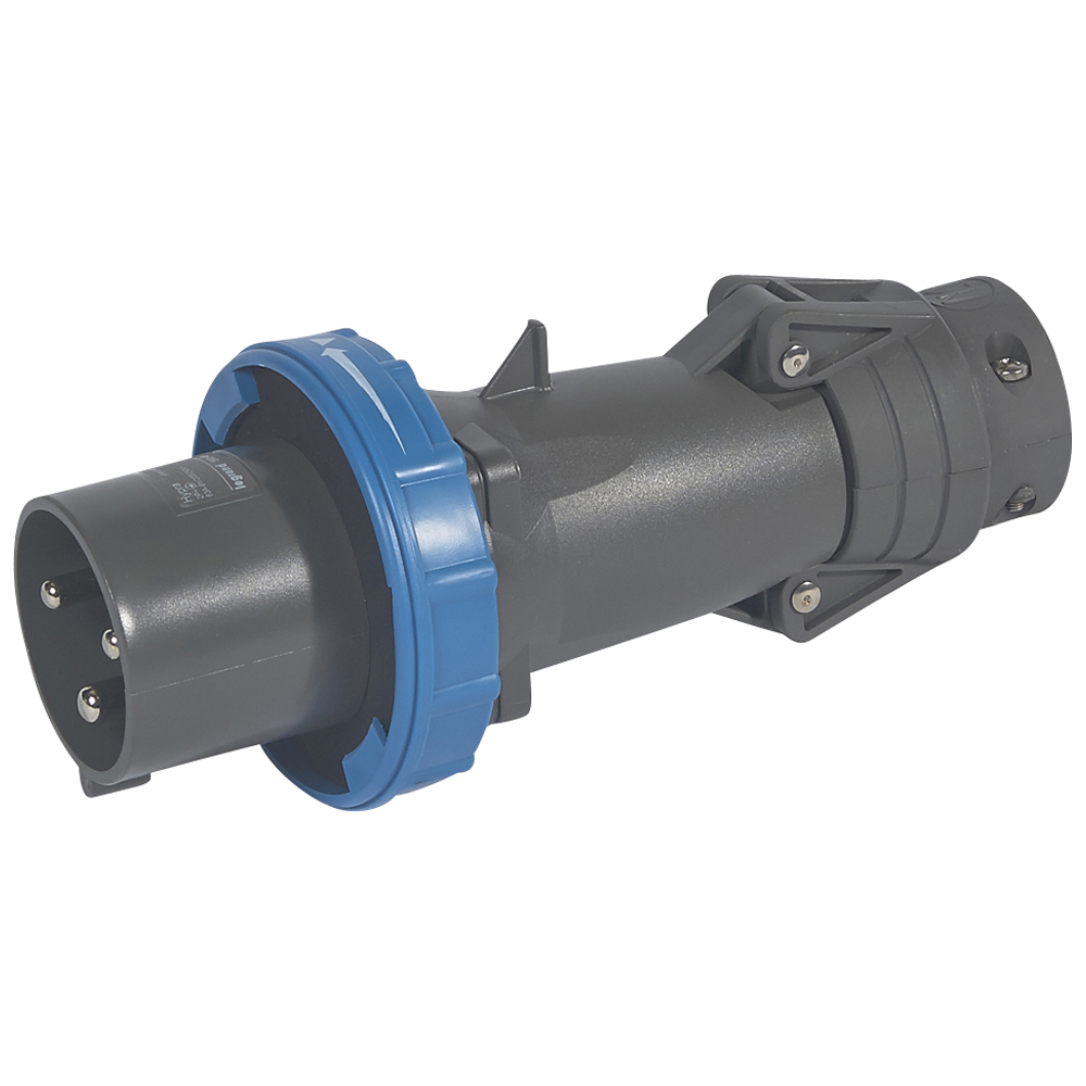 Прямая вилка Hypra - IP 66/67-55 - 2К+3 - 63 А - пластик 059346 Legrand