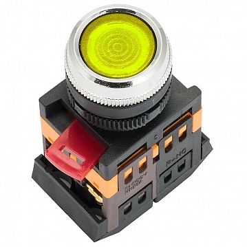 Кнопка 22 мм² 230В, IP40, Оранжевый ablfs-22-y EKF