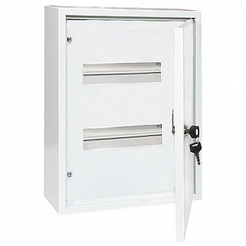Распределительный шкаф ЩРН, 18 мод., IP31, навесной, металл, серая дверь SQ0905-0012 TDM