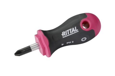 AS Отвертка неизолированная PH2 25мм с крест. шлицем Phillips 1шт 4052038 Rittal