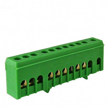 Шина N нулевая в изоляторе на DIN-рейку 6x9мм 12 групп SQ0801-0083 TDM