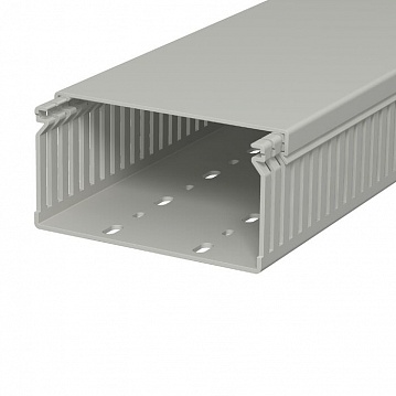 Распределительный кабельный канал LK4 60x120x2000 мм (ПВХ,серый) Тип: LK4 60120 (упак. 8 м) 6178039 OBO Bettermann