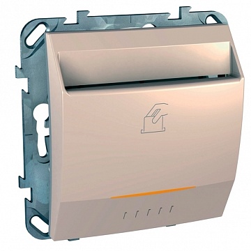 Карточный выключатель UNICA, механический, бежевый MGU5.283.25ZD Schneider Electric