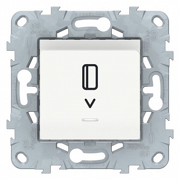 Карточный выключатель UNICA NEW, белый NU528318 Schneider Electric