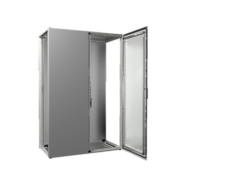 VX Шкаф 1200x1800x600 с монтажной платой, двухстворчатая дверь 8286000 Rittal
