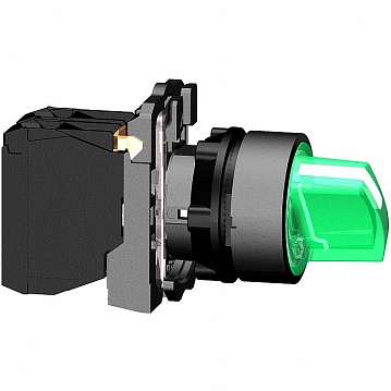 Селекторный переключатель Harmony, 3 позиции, 10А XB5AK133M5 Schneider Electric