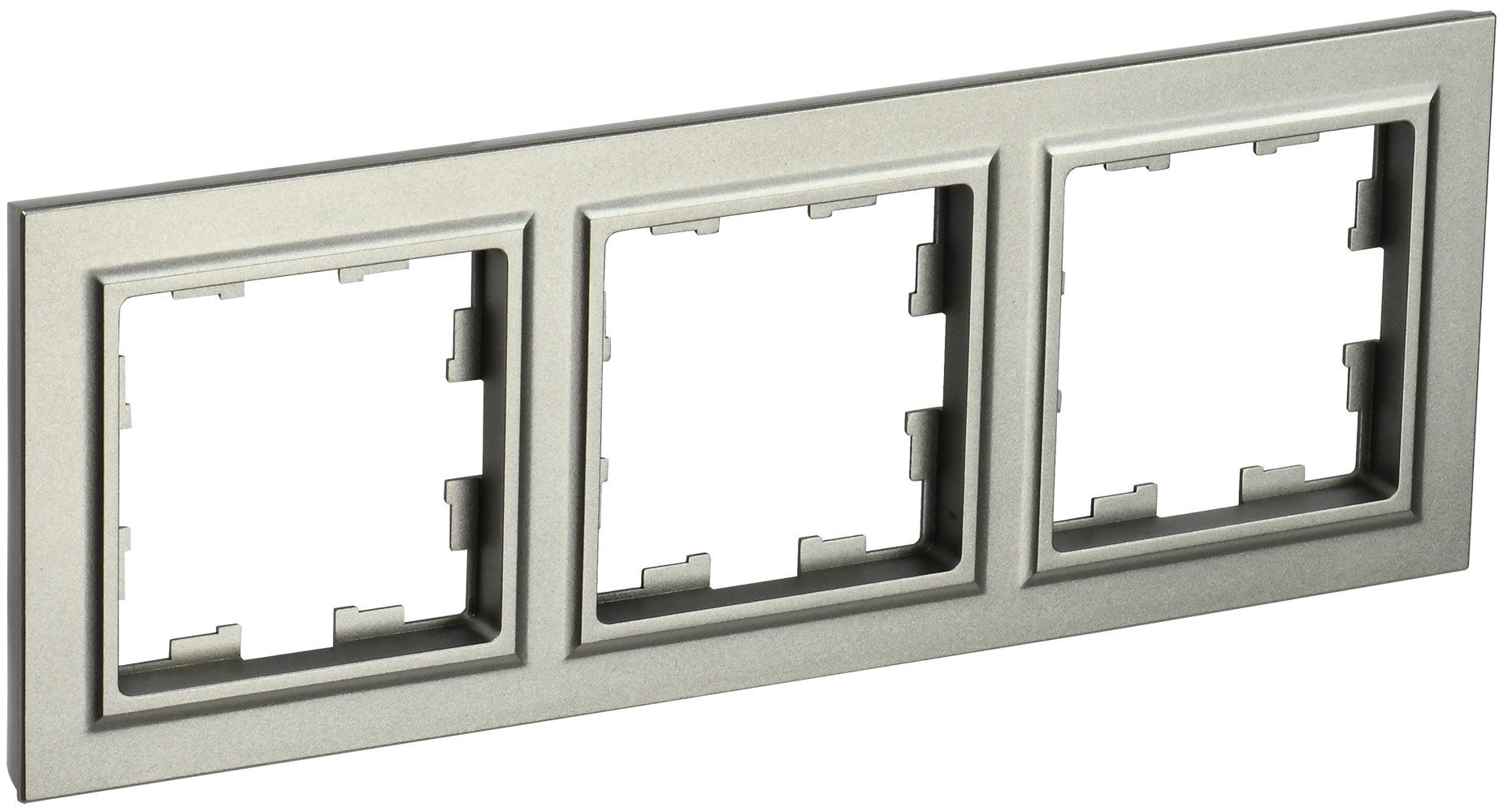 BRITE Рамка 3-местная РУ-3-БрШ шампань BR-M32-K37 IEK