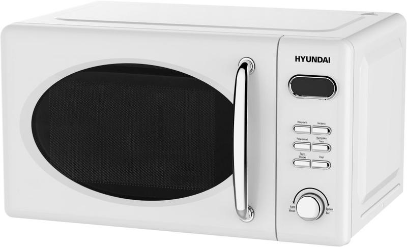 Печь микроволновая HYM-D2072 20л. 700Вт бел./хром 1211499 HYUNDAI