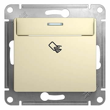 Карточный выключатель GLOSSA, бежевый GSL000269 Schneider Electric