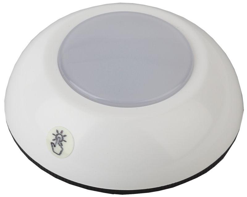Фонарь SB-601 пушлайт "Луна-1" флюор. сенсор 3xAAA бел. блист. Б0029187 ЭРА