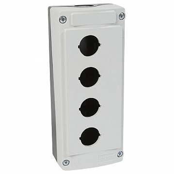 Корпус для сборки - Osmoz - 4 отверстия - серый 024204 Legrand