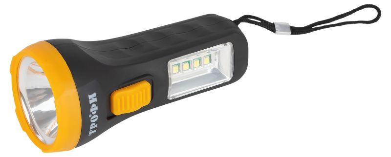 Фонарь светодиодный универсальный UB-101 1Вт 1SMD + 4LED элементы питания 1хAA (не в компл.) Б0054034 Трофи