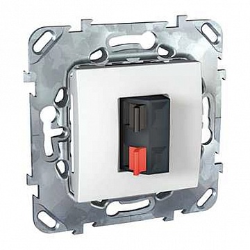 Аудио-розетка UNICA, белый MGU5.486.18ZD Schneider Electric