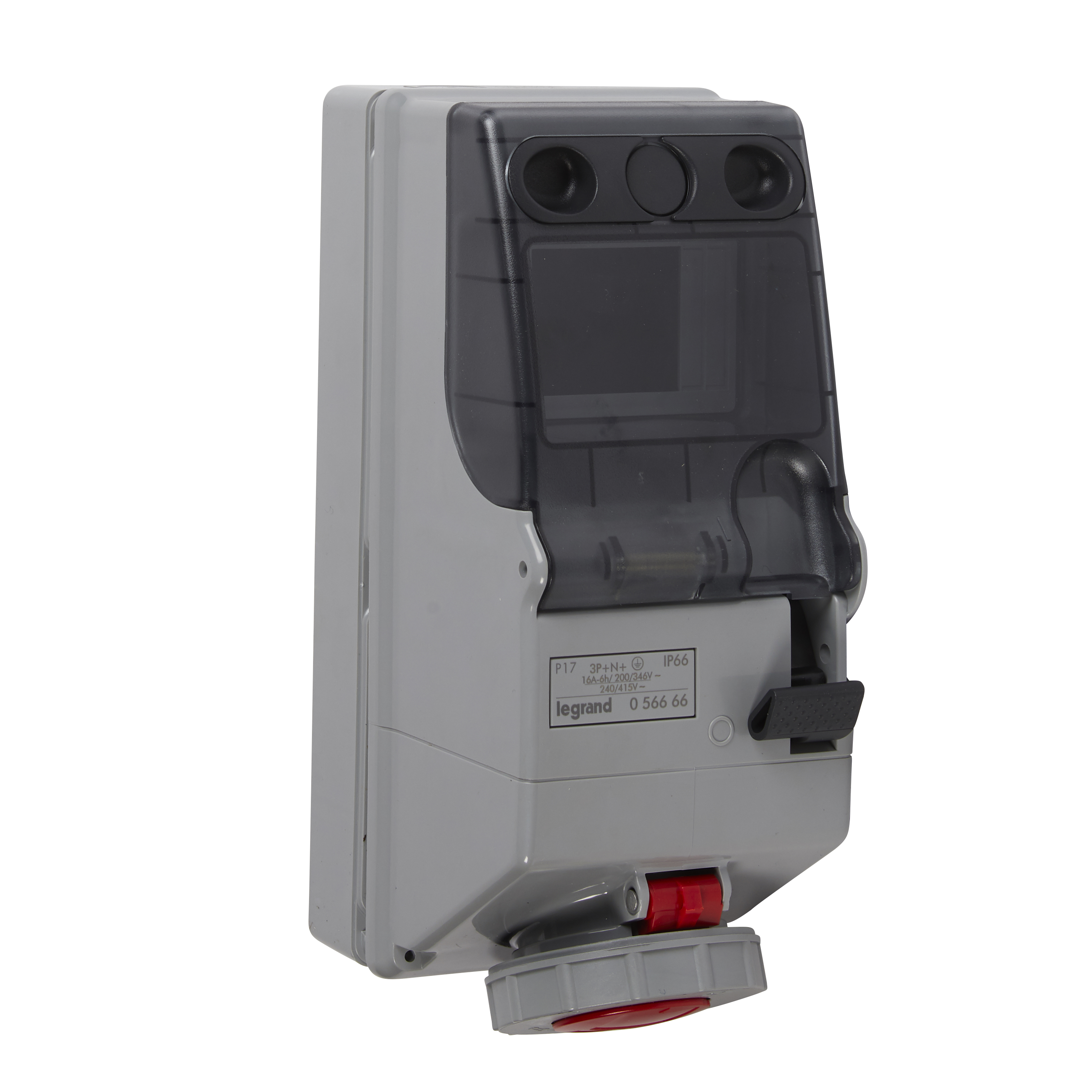 Комбинированный щиток - P17 Tempra Pro - с рейкой DIN - IP 66 - 380/415 В~ - 16 A - 3К+Н+З 056666 Legrand