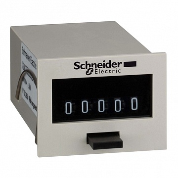 СЧЕТЧИК МЕХ 5 ЦИФР =24В СБРОС РУЧН XBKT50000U10M Schneider Electric