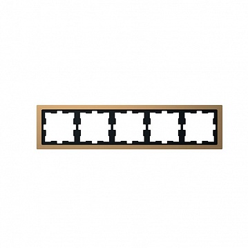Рамка 5 постов MERTEN D-LIFE, мокко MTN4050-6552 Schneider Electric