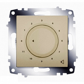 Аудио-розетка COSMO, титан 619-011400-261 ABB