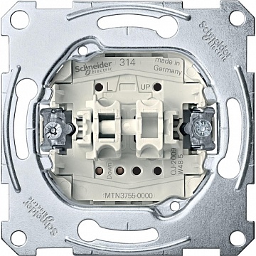 Механизм выключателя для жалюзи коллекции Merten MTN3755-0000 Schneider Electric