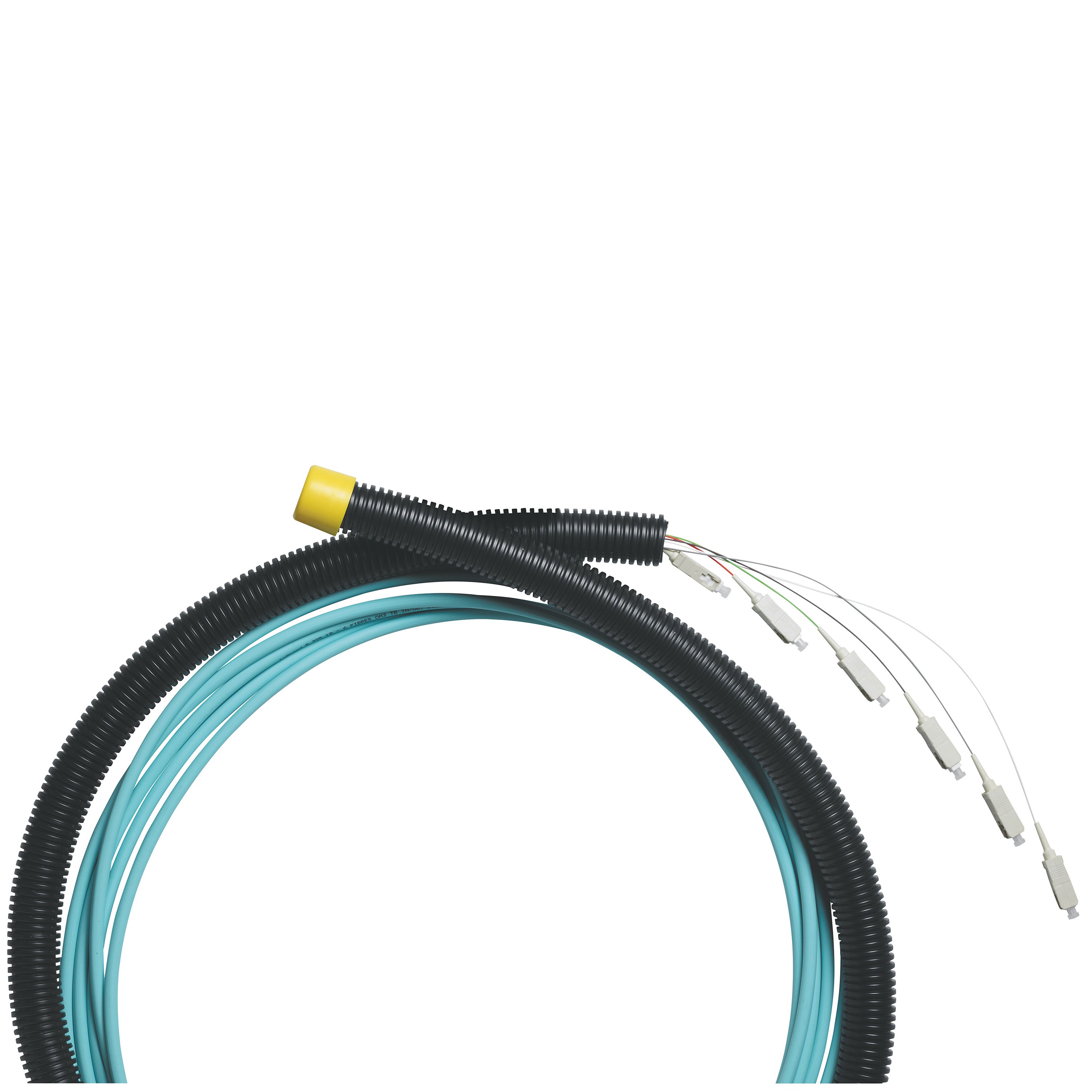 Претерминированная сборка 6 х LC/LC - OM3 - TB - 70 м 132047 Legrand