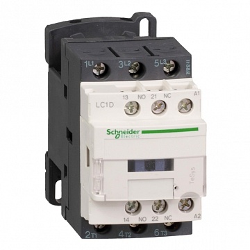 Контактор TeSys LC1D 3P 32А 400/24В DC 15кВт LC1D326BD Schneider Electric