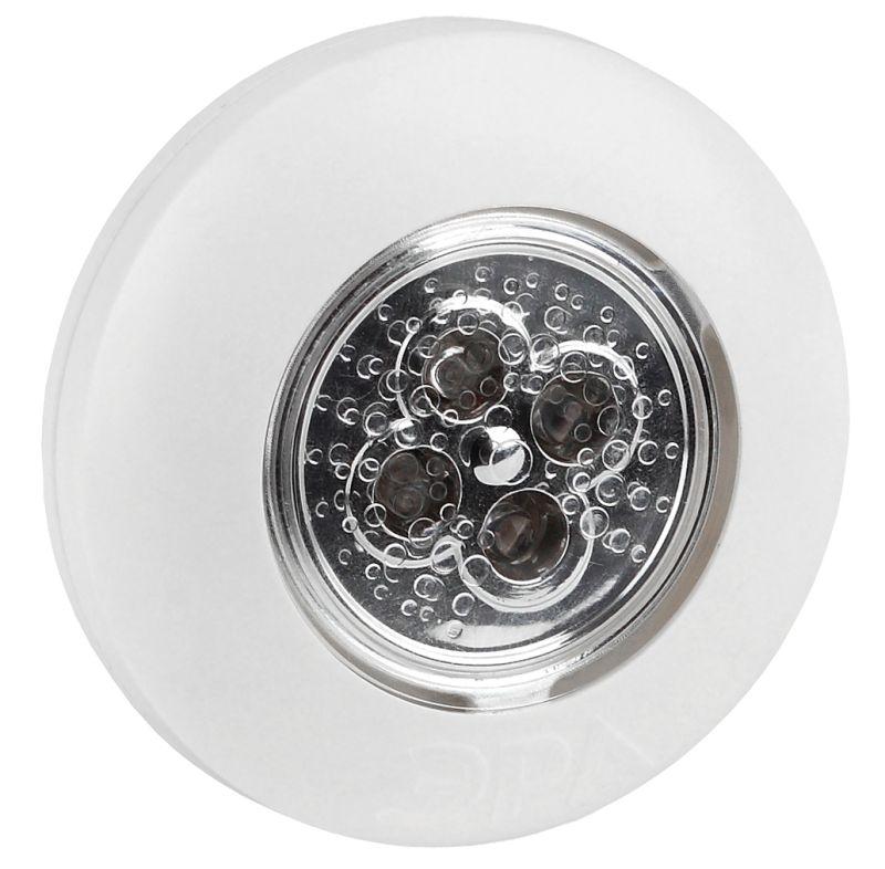 Фонарь SB-501 пушлайт "Аврора" 4xLED 3xAAA бел. Б0029181 ЭРА