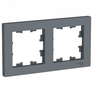 Рамка 2 поста ATLASDESIGN, грифель ATN000702 Schneider Electric