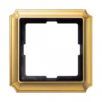 Рамка 1 пост MERTEN ANTIQUE, блестящая латунь MTN483121 Schneider Electric