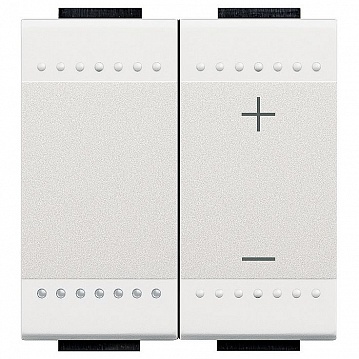 Светорегулятор клавишный LIVING LIGHT, 400 Вт, белый N4411N Bticino