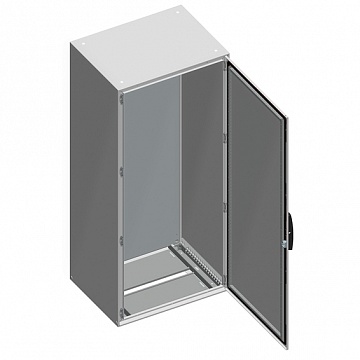 Щит с монтажной платой Spacial SM, 1000x1600x400мм, IP55, сталь NSYSM1610402DP Schneider Electric