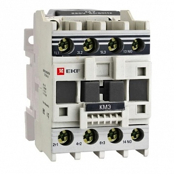 Контактор КМЭ 3P 9А 400/230 AC 4кВт ctr-s-9-220 EKF