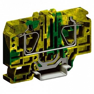 Пружинная клемма для заземления DKC Quadro 16мм?, желто-зеленый, ZHT340 ZHT340 DKC