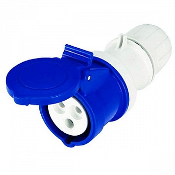 Розетка кабельная IP44 16A 3P+E 400V (упак. 10шт) DIS3131646 DKC